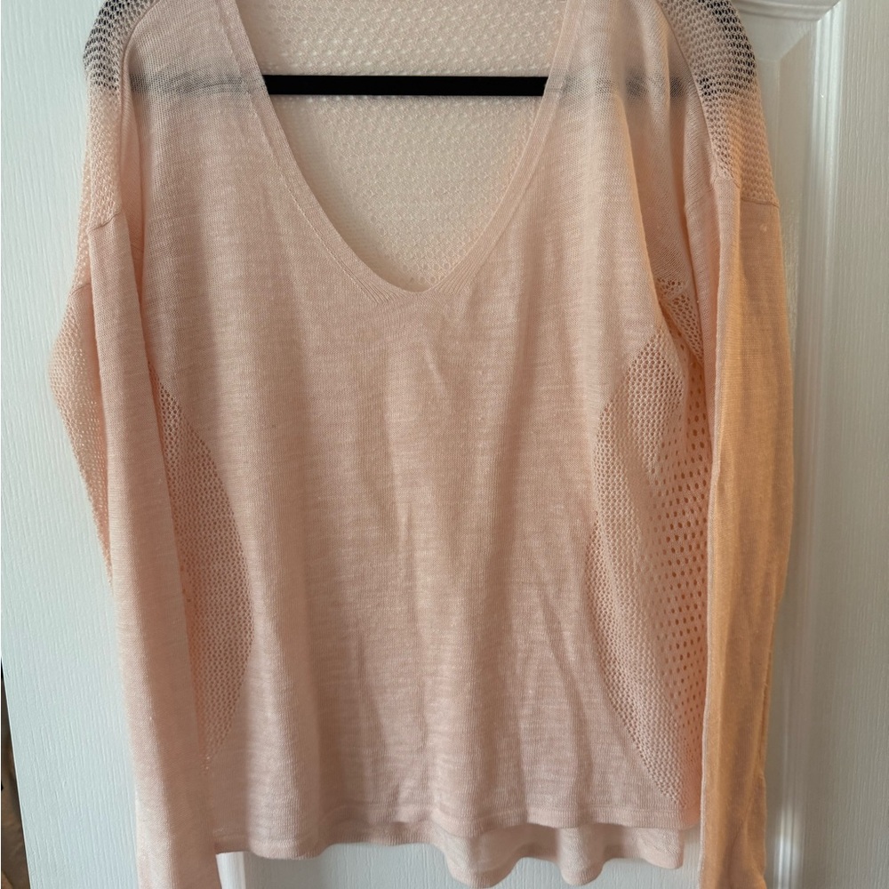 Lululemon V-Neck Lightweight Knit Top